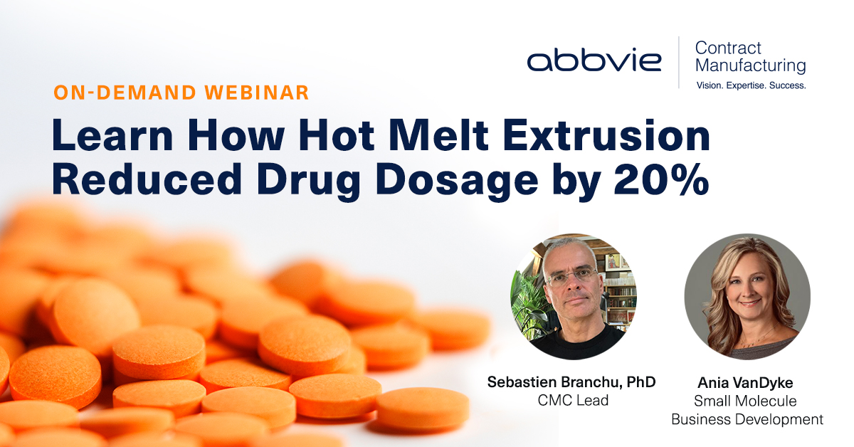 HME - Hot melt extrusion webinar